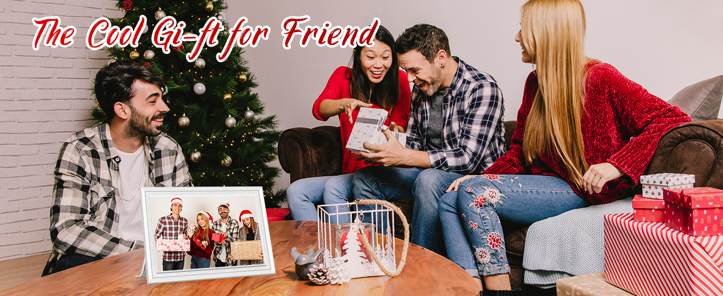 frameo digital picture photo video frame gift for mom grandma grandparent father mother birthday