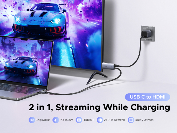 Streaming while Charging