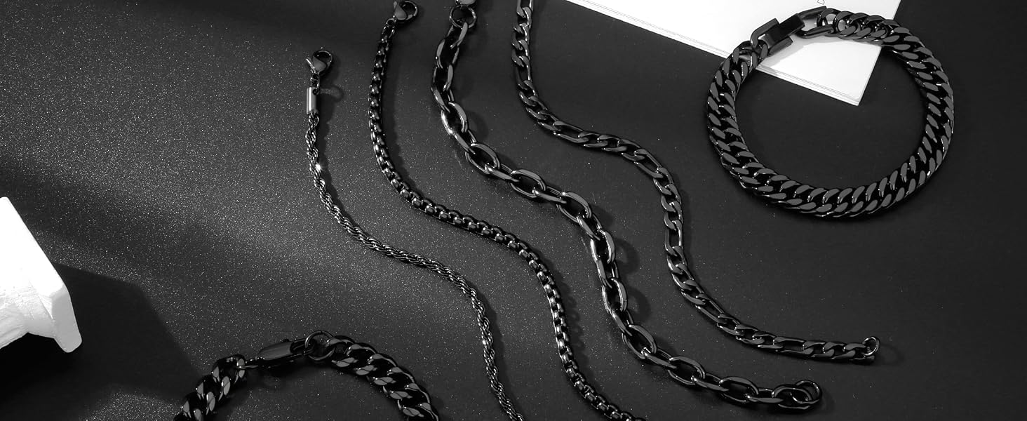 black bracelet