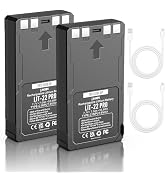 2 Pack LIT-22 Battery 7000mAh Rechargeable Lithium Battery for SPYPOINT Trail Camera - Compatible...