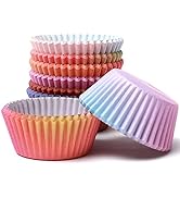 Cupcake Liners Cupcake Cups 300-Count Food Grade Gradient Design Cupcake Papers Baking Cups Cupca...