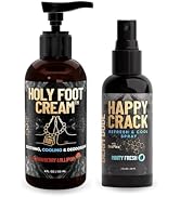 Derm Dude Comfort & Odor Control Bundle | Happy Crack Refreshing Spray 2oz (Minty Fresh Scen...