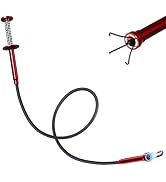 TOPPUSIDO Grabber Reacher Tool, Flexible Magnetic Pickup Tool with 4-Claw Gripper & Spring-Loaded...