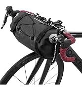 ROCKBROS Bikepacking Bike Handlebar Bag Waterproof Large Dry Pack Bicycle Front Bag Roll for MTB ...