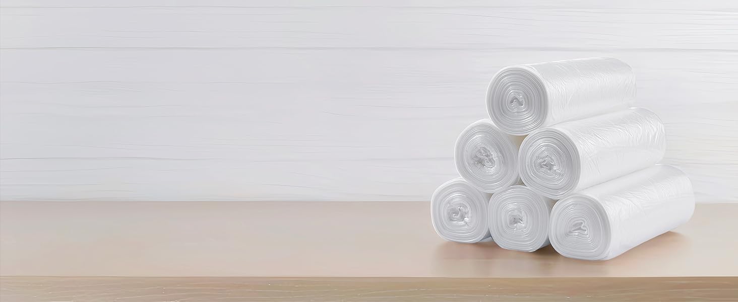 These bags are great for garage bin yard scraps and household waste to keep cans tidy.