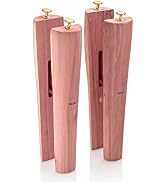 HOUNDSBAY Cedar Boot Tree Shaft Shaper, Cowboy & Tall Boot Inserts Shape Holders, Women