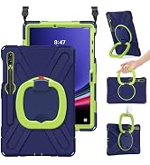 BRAECN Case for Samsung Galaxy Tab S9 FE+ Plus/ S9+/S8+/S7 FE/S7+ 12.4 Inch 2023, Heavy Duty Rugg...