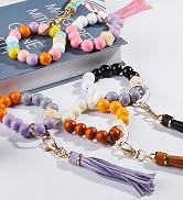 Silicone Key Ring Bracelet Car Keychain Wristle