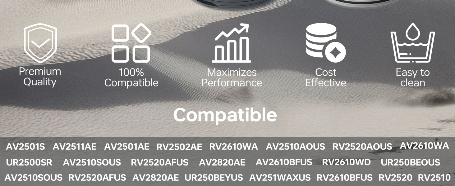 shark robot vacuum filter replacement