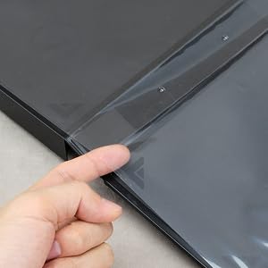 Clear sleeve design
