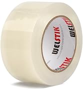 WELSTIK Clear Window Sealing Tape – 2 Inch x 55 Yards –Weatherproof, Insulating, Polytunnel Repai...