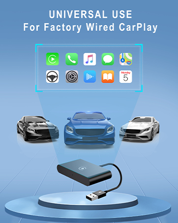 UNIVERSAL USE For Factory Wired CarPlay