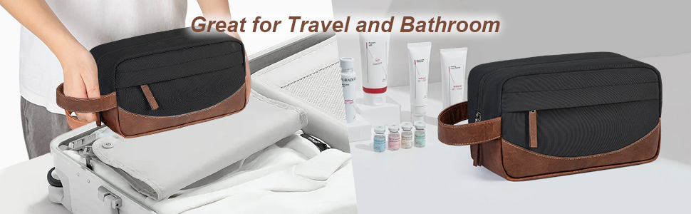 The Perfect Bathroom and Traveling Toiletry Bags
