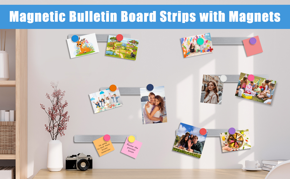 magnetic strips with adhesive backing