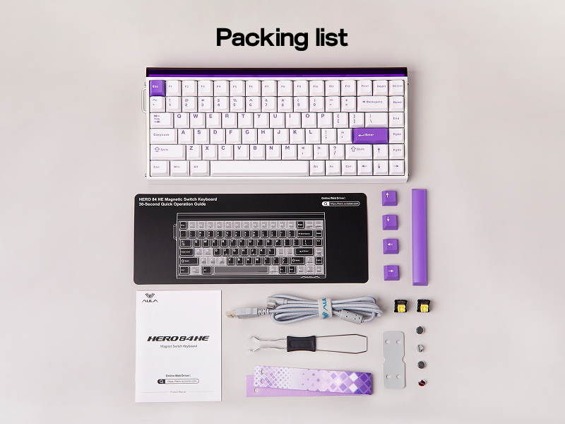 Hero84 HE White Purple
