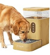 Gardner Pet 2.2 Gallon Automatic Dog Water Bowl Dispenser 8.5L Gravity Water Feeder with Stainles...