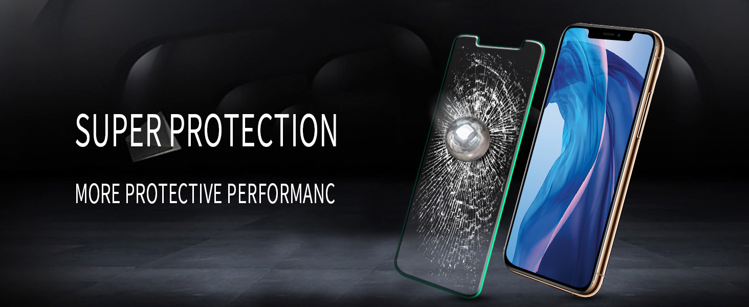 iphone xs max tempered glass film