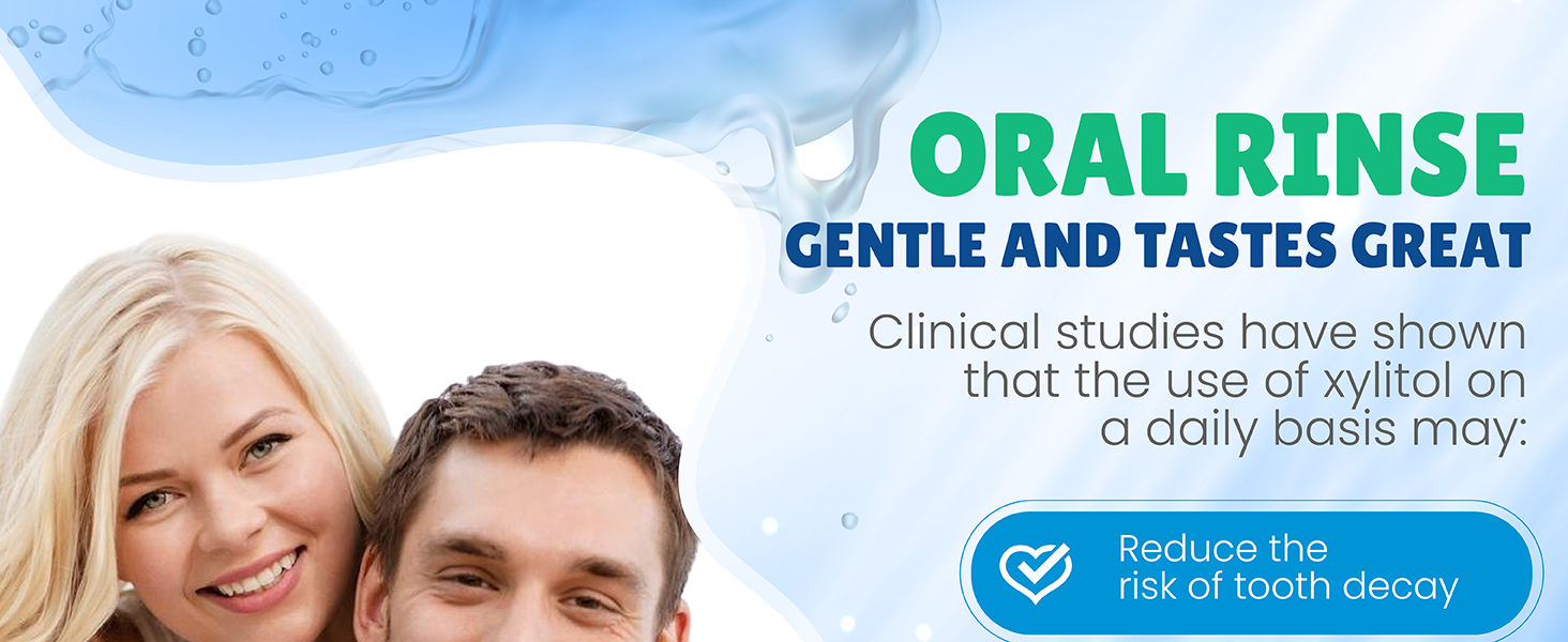 mouth wash dry mouthwash mint rinse sore whitening travel anti cavity gum dentist natural xylitol
