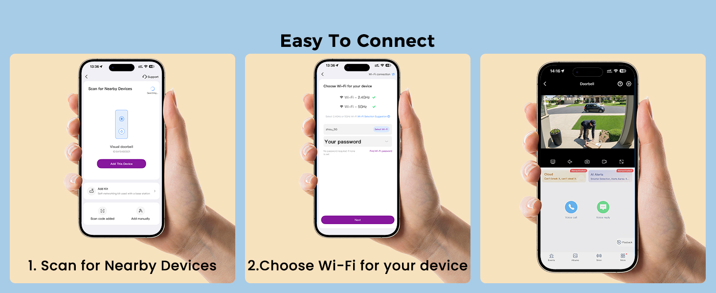 EASY TO CONNECT