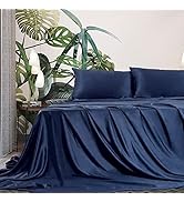 NEXHOME PRO 100% Eucalyptus Tencel Sheets Set, Organic Natural Lyocell 4pcs Cooling Bedding Sheet...