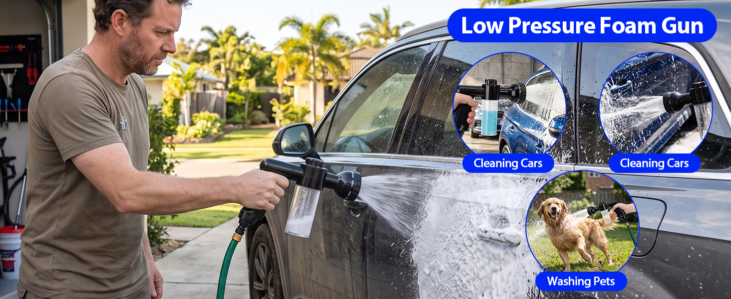 LOW PRESSUR FOAM GUN