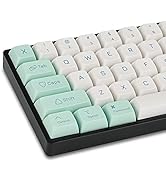 WHYSP XDA Profile PBT Keycaps 60 Percent, 137 Keys Custom Gaming Keycaps Dye Sublimation for ANSI...