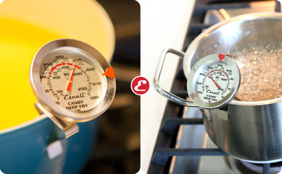 Escali Deep Fry Candy Thermometer Lifestyle