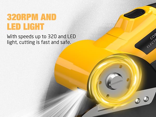 320RPM AND LED