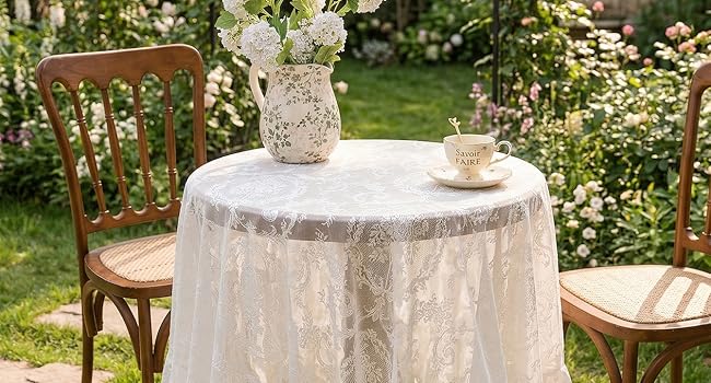 French Lace Tablecloth