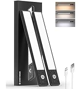 AMETHEUS Wireless Under Cabinet Lights, 80 LED Magnetic Dimmable Motion Sensor with 3 Color Temps...