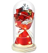 HVY Preserved Flowers Bouquet for Her,Forever Flowers Fresh Bouquet Mothers Day Birthday Gifts fo...