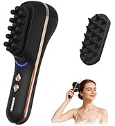 YIXIUTEN Scalp Massager, Electric Head Massager with 5 Speeds & 2 Massage Heads, Portable Head Ma...