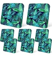 pickyNproud 8Pcs Patio Cushion Covers Stretch Outdoor Couch Cushions Slipcovers Replacement Washa...