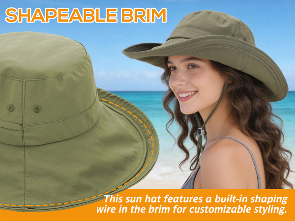 UPF 50+ Womens Sun Hat