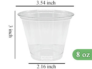 7 parfait cups disposable