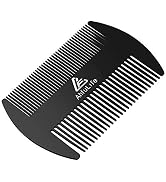 Stainless Steel Metal Hair&Beard Comb - Anti-Static Dual Action Beard Comb