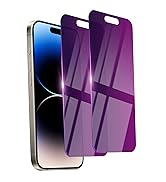 Ifaeveus 2 PCS Privacy Screen Protector for iPhone 14 Pro Tempered Glass for 14Pro 6.1inch Privat...