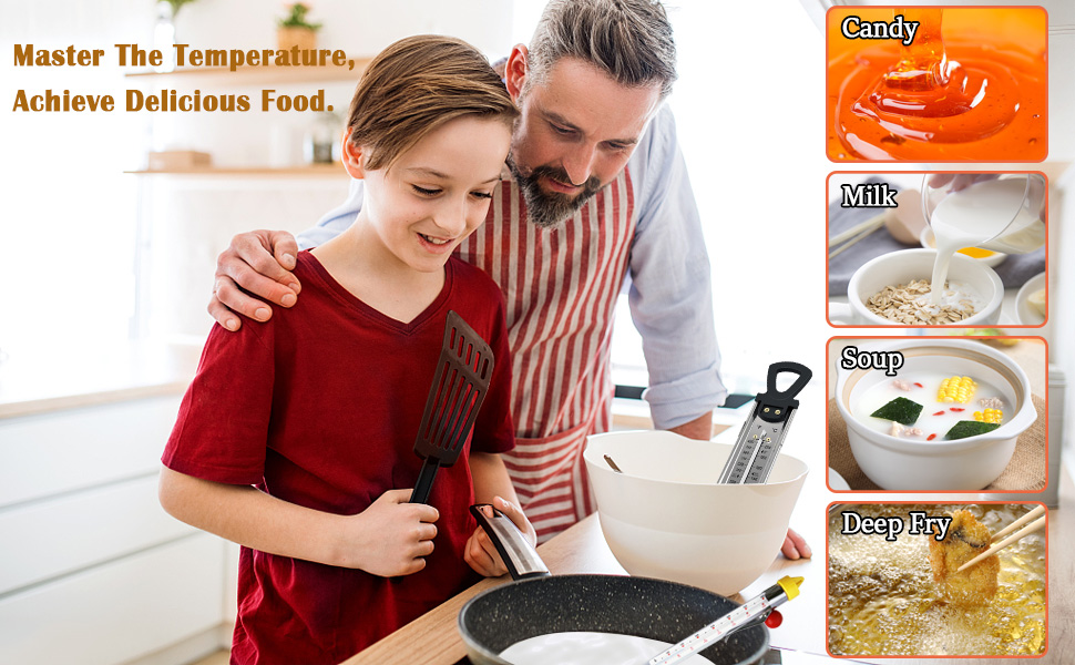 Candy Thermometer with Pot Clip