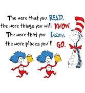 Amaonm Removable Quotes The More That Inspirational Wall Sticker Education Wall Decals Colorful M...