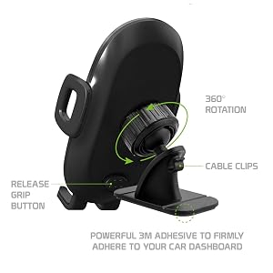 phone holder mount for car universal cradle vehicle cell phone stand heavy duty durable adjustable