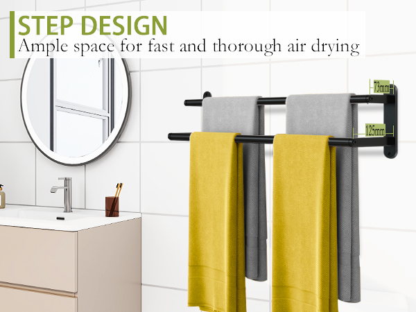 double towel bar
