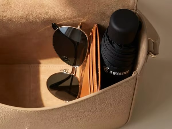 Handbag Organizer Insert, Beige, Purse Organizer with Multiple Pockets