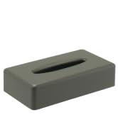 Y-in Hand Tissue Dispenser Box Cover,Rectangular Green Wall Mounted Holder with Bottom, Dryer She...