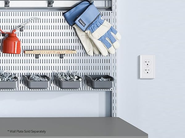 20A DUPLEX OUTLET - TR