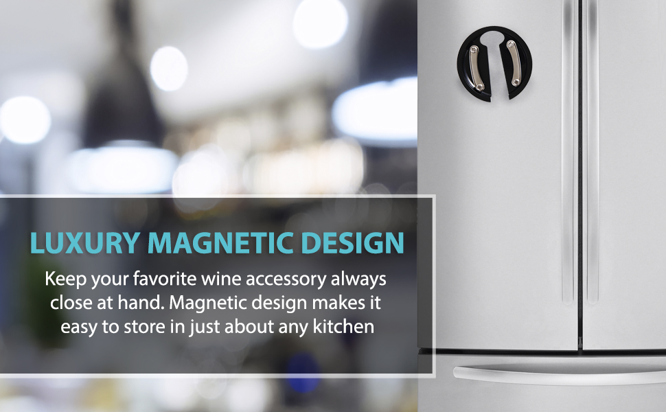 vinvoil, magnetic design, magnetic foil cutter, magnetic wine foil cutter