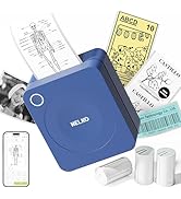 Nelko Sticker Printer, PM230 Print Pod Mini Printer Bluetooth Portabel Sticker Maker with 3 Rolls...