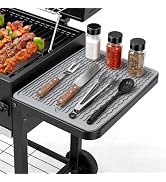 Geban Blackstone Griddle Tool Mat, BBQ Accessories Rest Pad for Black Stone, Weber, Traeger Grill...