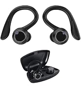SENTRY OSE Sport Hook Bluetooth Wireless Earbuds, 2-in-1 Detachable Hook, Active Noise Canceling,...