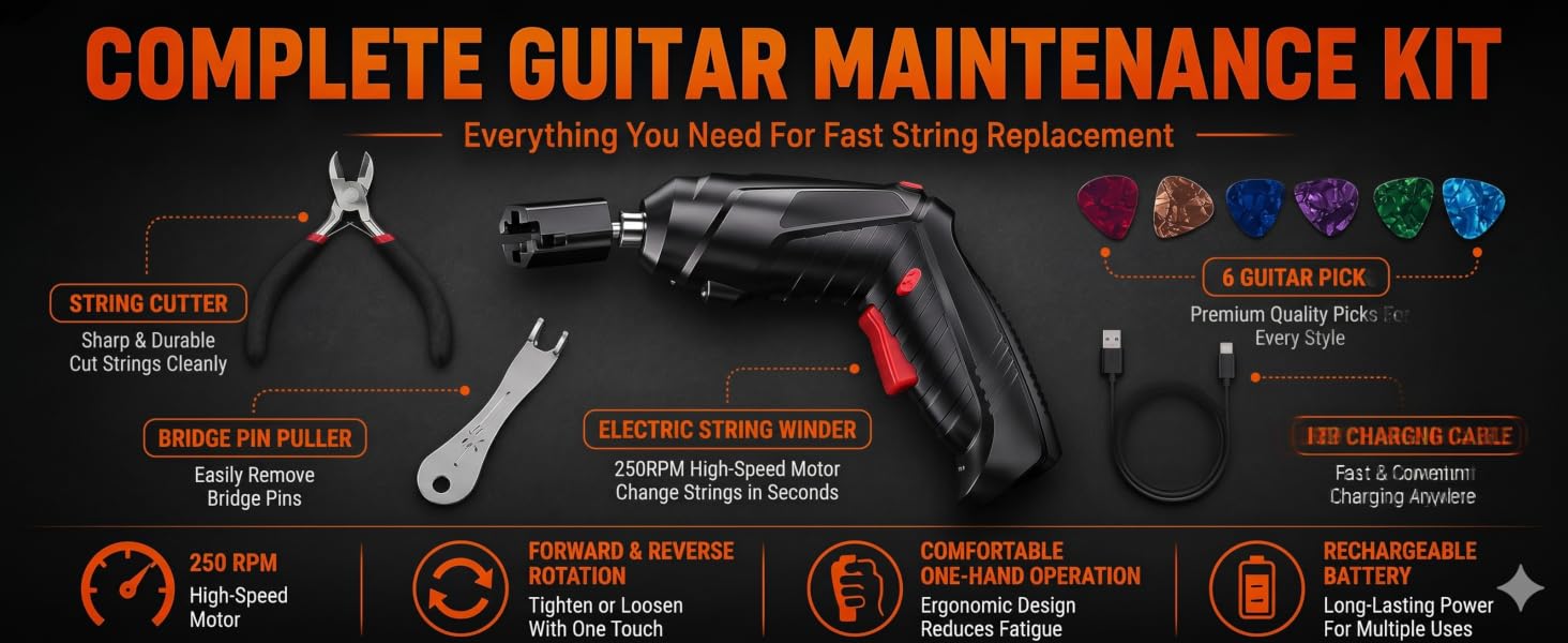 Guitar String Winder