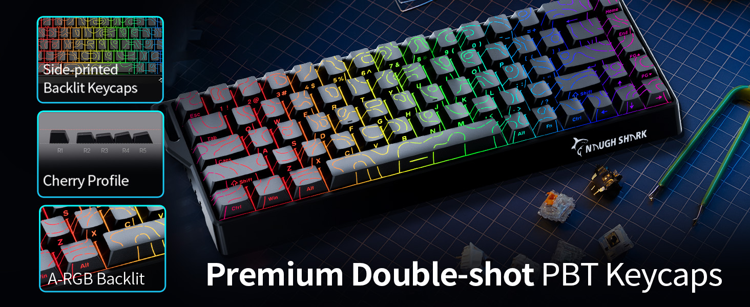 Hall Effect Rapid Trigger Gaming Keyboard